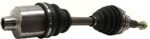 TrueDrive 8-Piece Kit Front, Driver and Passenger Side, Lower Control Arm, FWD, Automatic Transmission, 4 Lug Wheels, Includes (2) Axle Assembly, (2) Brake Disc, (1) Brake Pad Set, and (2) Control Arm - Image 3