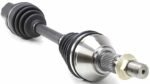 TrueDrive 7-Piece Kit Front, Driver and Passenger Side, Lower Control Arm, FWD, includes Axle Assembly, Brake Discs, and Brake Pad Set - Image 14