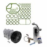 DriveMotive 2-Piece Kit A/C Compressor Kit with A/C Service Kit (A/C Expansion Valve, A/C O-Ring and Gasket Seal Kit, and Drier Desiccant Element)