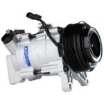 DriveMotive 3-Piece Kit A/C Compressor with A/C Condenser, and A/C Service Kit (A/C Expansion Valve, A/C Receiver Drier, and A/C O-Ring and Gasket Seal Kit), 7-Groove Pulley - Image 5