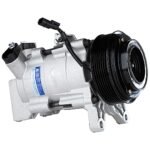 DriveMotive 3-Piece Kit A/C Compressor with A/C Condenser, and A/C Service Kit (A/C Expansion Valve, A/C Receiver Drier, and A/C O-Ring and Gasket Seal Kit), 7-Groove Pulley - Image 7