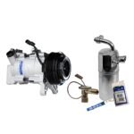 DriveMotive 2-Piece Kit A/C Compressor Kit, includes A/C Compressor and A/C Service Kit