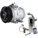 DriveMotive 2-Piece Kit A/C Compressor Kit with A/C Service Kit (A/C Accumulator, A/C Orifice Tube, and A/C O-Ring and Gasket Seal Kit)