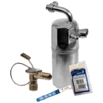 DriveMotive 3-Piece Kit A/C Compressor, 6-Groove Pulley, includes A/C Condenser, and A/C Service Kit (A/C Expansion Valve, A/C Receiver Drier, and A/C O-Ring and Gasket Seal Kit), DKS17D Type - Image 2
