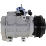 DriveMotive 2-Piece Kit A/C Compressor Kit with A/C Service Kit, with Clutch, 6-Groove Pulley, For Models without Rear Air Conditioning, with Hose Fitting Bolts on the Left, 4.53 in. Diameter Clutch - Image 3