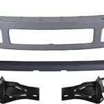 Replacement 4-Piece Kit, Front Bumper, Paint to Match, Includes (1) Bumper, (2) Bumper Bracket, and (1) Valance