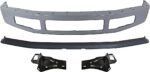 Replacement 4-Piece Kit, Front Bumper, Paint to Match, Includes (1) Bumper, (2) Bumper Bracket, and (1) Valance