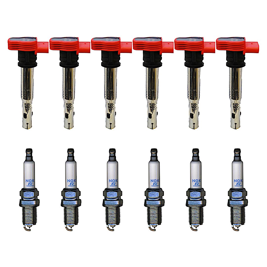 kit-070224-102_1.jpg GenuineXL KIT-070224-102 Ignition Coil, 12-Piece Kit, 3.0L, 6Cyl, Genuine Audi, Porsche, Volkswagen - Image 1