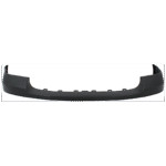Replacement 7-Piece Kit, Front, Driver and Passenger Side, Outer Bumper, Chrome, Includes (1) Bumper, (2) Bumper Bracket, (1) Bumper Cover, (2) Fog Light Cover, and (1) Valance - Image 2