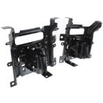 Replacement 3-Piece Kit, Front, Driver and Passenger Side Bumper, Chrome, Includes (1) Bumper and (4) Bumper Bracket - Image 10
