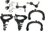 TrueDrive 8-Piece Kit Front, Driver and Passenger Side, Upper and Lower Control Arm with Ball Joints and Sway Bar Links