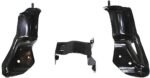 Replacement 6-Piece Kit, Front Bumper, Chrome, Includes (1) Bumper, (3) Bumper Bracket, (1) Bumper Trim, and (1) Valance - Image 9