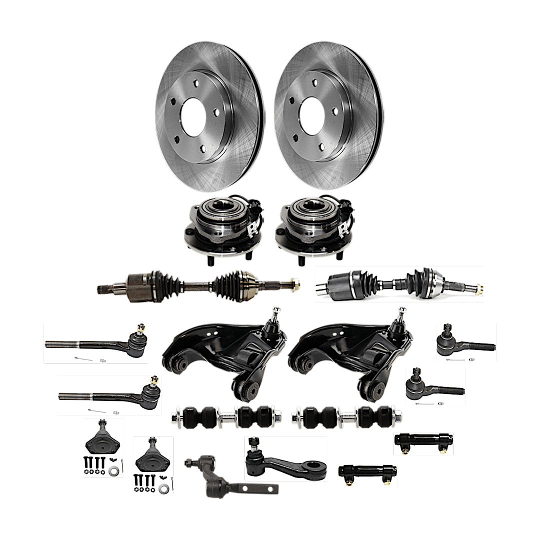 kit-071124-c01_1.png TrueDrive 22-Piece Kit Front, Driver and Passenger Side Axle Assembly, 4WD - Image 1