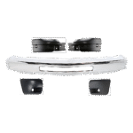 Replacement 5-Piece Kit, Front Bumper, Chrome, Includes (1) Bumper and (4) Bumper End
