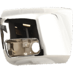 Replacement 6-Piece Kit Front, Driver and Passenger Side Bumper End, Chrome, Plastic, Includes (2) Bumper End, (2) Fog Light, and (2) Valance - Image 6