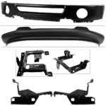 Replacement 6-Piece Kit Front Bumper, Paint to Match, Includes (1) Bumper, (4) Bumper Bracket, and (1) Valance