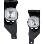 Replacement 6-Piece Kit, Front Bumper, Chrome, Includes (1) Bumper, (3) Bumper Bracket, and (2) Fog Light - Image 6