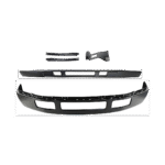 Replacement 5-Piece Kit, Front Bumper, Painted Black, Includes (1) Bumper, (3) Bumper Bracket, and (1) Valance - Image 23