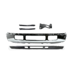 Replacement 5-Piece Kit Front Bumper, For Models With Fender Flare Holes, Chrome, Includes (1) Bumper, (3) Bumper Bracket, and (1) Valance - Image 23