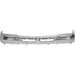 Replacement 5-Piece Kit Front Bumper, Chrome, Includes (1) Bumper and (4) Bumper Bracket - Image 2