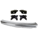 Replacement 5-Piece Kit Front Bumper, Chrome, Includes (1) Bumper and (4) Bumper Bracket - Image 23