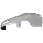 Replacement 5-Piece Kit Front Bumper, Chrome, Includes (1) Bumper, (1) Bumper Bracket, (1) Bumper Cover, and (2) Fog Light - Image 7