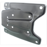 Replacement 3-Piece Kit Front Bumper, Chrome, Includes (1) Bumper and (2) Bumper Bracket - Image 7