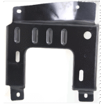 Replacement 3-Piece Kit, Front Bumper, Chrome, Includes (1) Bumper and (2) Bumper Bracket - Image 4