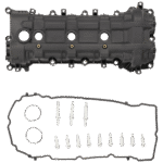 JC Whitney 8-Piece Kit Driver and Passenger Side Valve Cover with Ignition Coils, 6 Cylinder, 3.2L/3.6L Engine - Image 2