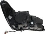 Replacement 3-Piece Kit Driver and Passenger Side LED Headlight, With bulb(s), OE Replacement, Includes (2) Headlight and (1) Bumper Cover - Image 4