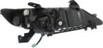 Replacement 3-Piece Kit Driver and Passenger Side LED Headlight, With bulb(s), OE Replacement, Includes (2) Headlight and (1) Bumper Cover - Image 4
