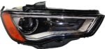 Replacement 3-Piece Kit Driver and Passenger Side HID/Xenon Headlight, Without bulb(s), For Models Without Headlight Washer and Parking Aid Sensor, OE Replacement, Includes (2) Headlight and (1) Bumper Cover - Image 2