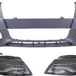 Replacement 3-Piece Kit Driver and Passenger Side HID/Xenon Headlight, Without bulb(s), OE Replacement, Includes (2) Headlight and (1) Bumper Cover