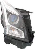 Replacement 3-Piece Kit, Front Primed Bumper Cover, Includes (1) Bumper Cover and (2) Headlight - Image 2