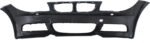 Replacement 3-Piece Kit, Front Primed Bumper Cover, Includes (1) Bumper Cover and (2) Headlight - Image 3
