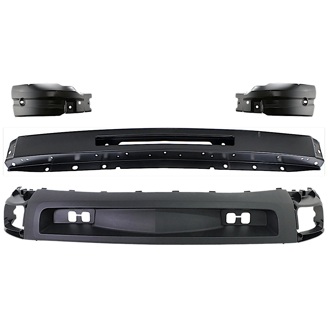 kit-071924-19_1.png Replacement 4-Piece Kit, Front Bumper, Primed, Includes (1) Bumper, (2) Bumper End, and (1) Valance - Image 1