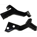 Replacement 5-Piece Kit, Front Bumper, Chrome, Includes (1) Bumper, (2) Bumper Bracket, (1) Bumper Cover, and (1) Valance - Image 16