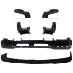 Replacement 6-Piece Kit, Front Bumper, Paint to Match, For Models with Tow Hook, includes (1) Bumper, (4) Bumper Bracket, and (1) Bumper Cover
