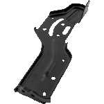 Replacement 5-Piece Kit, Front Bumper, Chrome, Includes (1) Bumper, (2) Bumper Bracket, and (2) Bumper End - Image 14