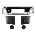 Replacement 5-Piece Kit, Front Bumper, Chrome, Includes (1) Bumper, (2) Bumper End, and (2) Fog Light Cover