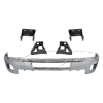 Replacement 5-Piece Kit, Front Bumper, Chrome, Includes (1) Bumper and (4) Bumper Bracket