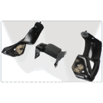 Replacement 5-Piece Kit, Front Bumper, Chrome, Includes (1) Bumper, (3) Bumper Bracket, and (1) Bumper Trim - Image 7