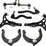 TrueDrive 8-Piece Kit Control Arm Includes (4) Control Arm, (2) Sway Bar Link, and (2) Tie Rod End