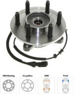 TrueDrive 6-Piece Kit Front, Driver and Passenger Side Suspension Kit, Includes (2) Control Arm, (2) Loaded Strut, and (2) Wheel Hub - Image 10