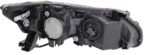 Replacement 5-Piece Kit Driver and Passenger Side Halogen Headlight, With bulb(s), OE Replacement, Includes (1) Bumper Cover, (2) Fog Light and (2) Headlight - Image 6