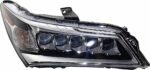 Replacement 6-Piece Kit Driver and Passenger Side LED Headlight, With bulb(s), OE Replacement, Includes (1) Bumper Cover, (1) Grille Assembly, (2) Headlight and (2) Fog Light Cover - Image 2