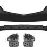 Replacement 3-Piece Kit, Front Primed Bumper Cover, Includes (2) Bumper Bracket and (1) Bumper Cover
