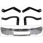 Replacement 5-Piece Kit, Bumper, Chrome, Includes (1) Bumper and (4) Bumper Bracket
