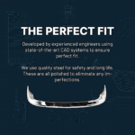 Replacement 5-Piece Kit, Bumper, Chrome, Includes (1) Bumper, (1) Bumper Cover, (1) Grille Assembly, (1) Hood Molding, and (1) Valance - Image 21