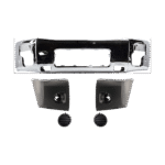 Replacement 5-Piece Kit, Bumper, Chrome, Includes (1) Bumper, (2) Bumper End, and (2) Fog Light Cover